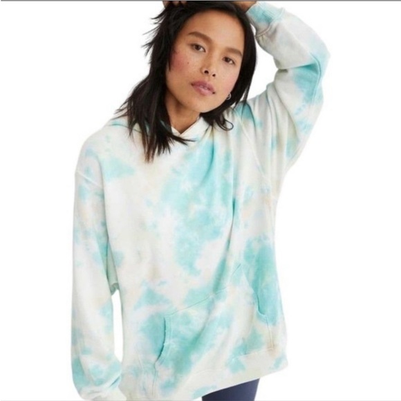 Tops - NWOT Aerie Everyday Oversized Tie Dye Hoodie